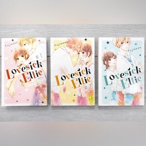 NWOT Lovesick Ellie Manga Bundle Vol 1–3 Fujimomo